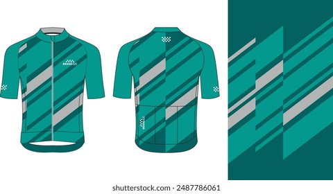 Cycling Jersey Design. Sport Jersey Art.