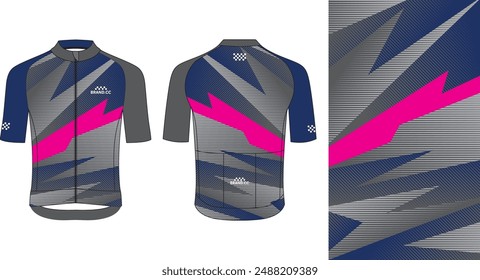 Cycling Jersey Design. Sport Jersey Art.