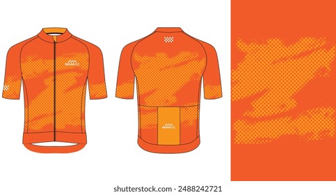 Cycling Jersey Design. Sport Jersey Art.