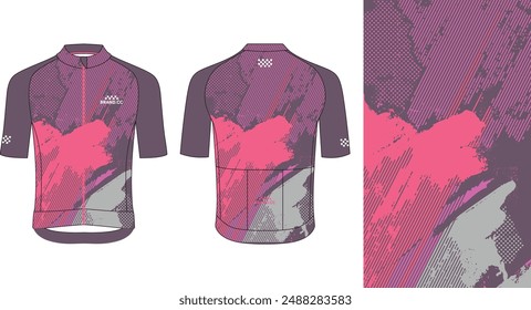 Cycling Jersey Design. Sport Jersey Art.