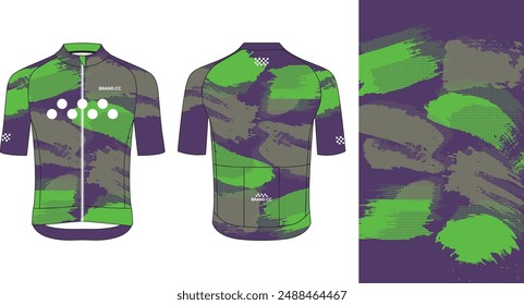 Cycling Jersey Design. Sport Jersey Art.