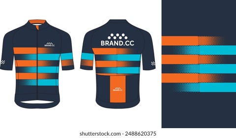 Cycling Jersey Design. Sport Jersey Art.