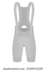 Calções de camisola de ciclismo. ilustração vetorial