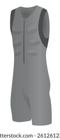 Cycling jersey shorts. vector illustration