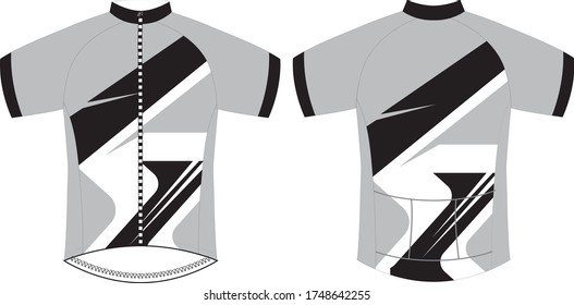 CYCLING JERSEY TOP SHIRT BIB SHORT DESIGN TEMPLATE MOCK UPS