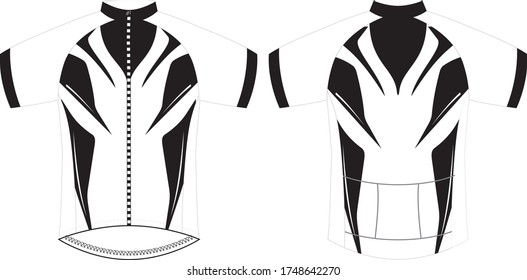 CYCLING JERSEY TOP SHIRT BIB SHORT DESIGN TEMPLATE MOCK UPS