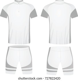 blank cycling jersey