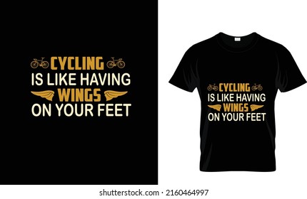 EL CICLISMO ES COMO TENER ALAS... PERSONALIZADO EN CAMISA