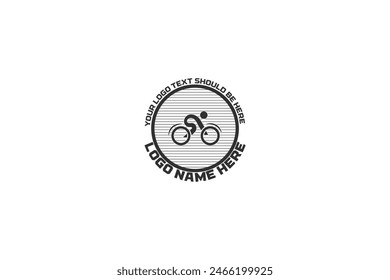 Cycling Logo Design | Editable EPS File Available For Download