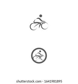 Cycling Logo Template vector symbol nature