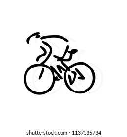 cycling logo vector