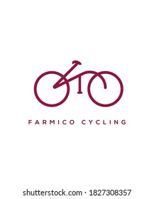Logo De Ciclismo Y archivo vectorial