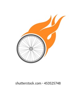 Cycling. Logo. Vector illustration