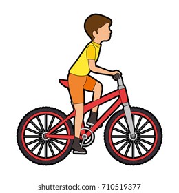 cycling man riding a bicycle