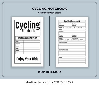 Cycling Note book KDP Interior