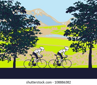  Cycling Poster