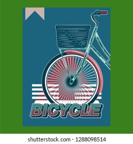 Cycling Poster Design Template Vector Illustration - Vector