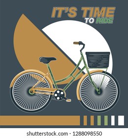 Cycling Poster Design Template Vector Illustration - Vector