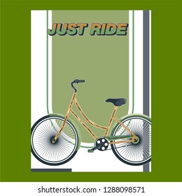 Cycling Poster Design Template Vector Illustration - Vector