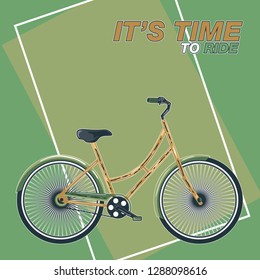 Cycling Poster Design Template Vector Illustration - Vector