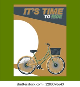 Cycling Poster Design Template Vector Illustration - Vector