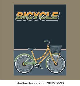 Cycling Poster Design Template Vector Illustration - Vector