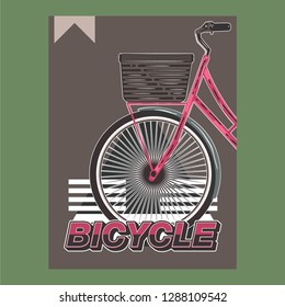 Cycling Poster Design Template Vector Illustration - Vector