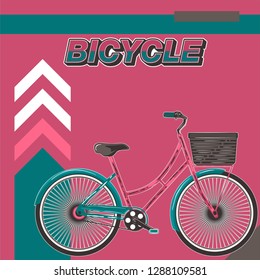 Cycling Poster Design Template Vector Illustration - Vector