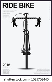 Cycling Poster Vector Illustration