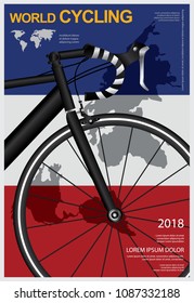 Cycling Poster Vector Illustration