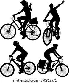 Cycling Silhouettes