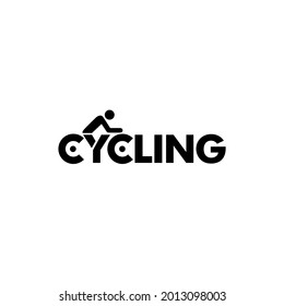 
cycling sports logo, great for event logos or cyclists community