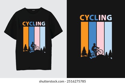 CICLISMO T CAMISA E ESPORTES T CAMISA