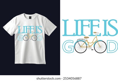 Cycling T-shirt Custom Design Vector