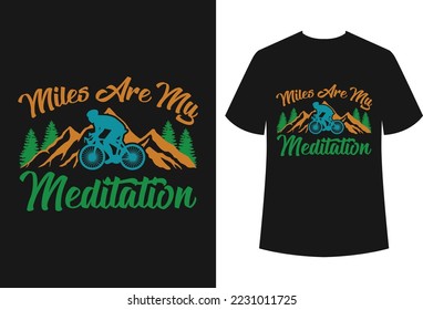 Cycling t-shirt design for all types of commercial use and also the file is easily editable. The design is best for t-shirt businesses and personal use.