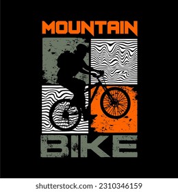 Diseño de camisetas en bicicleta. Diseño de Tee en Bicicleta