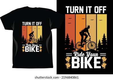 Cycling T-shirt Design Vector graphics. Unisex. Bicycle Riders. Bike Shirt. Funny Cycling T-Shirt. Gifts For Cyclist. Cycling Shirt. Fixed Gear Shirt