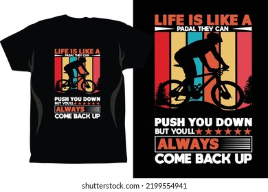 Cycling T-shirt Design Vector graphics. Unisex. Bicycle Riders. Bike Shirt. Funny Cycling T-Shirt. Gifts For Cyclist. Cycling Shirt. Fixed Gear Shirt