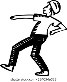 cycling vector drawing image Files