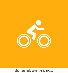 Cycling Vector Icon 