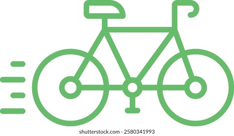 Cycling vector icon. Can be used for printing, mobile and web applications.