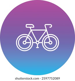 Cycling vector icon. Can be used for printing, mobile and web applications.