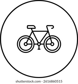 Cycling vector icon. Can be used for printing, mobile and web applications.