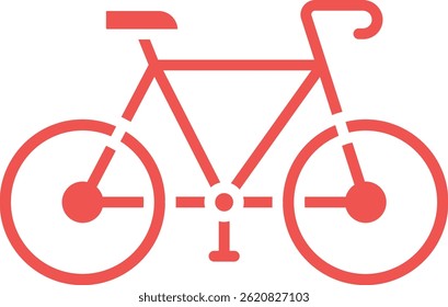 Cycling vector icon. Can be used for printing, mobile and web applications.
