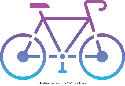Cycling vector icon. Can be used for printing, mobile and web applications.