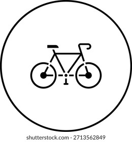 Icono de Vector de ciclismo. Se puede utilizar para aplicaciones de impresión, móviles y de Web.
