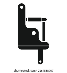 Cyclist baby seat icon simple vector. Bike child. Kid family