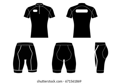 Cyclist clothes, Sport Clothes model