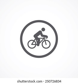Cyclist icon