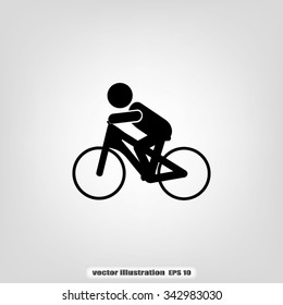 Cyclist Icon